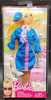 Barbie Flight Attendant Aviator Fashion Blue Outfit 2009 Mattel No. R7596 NRFP