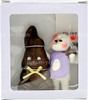 Annalee Mobilitee Dolls 4" Chocolate Bunny Treat Wired Doll in Gift Box 2004 NEW