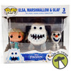 Disney Funko Disney POP! Movies Frozen Elsa, Marshmallow & Olaf Vinyl Figures 3-Pack