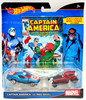Hot Wheels Marvel Captain America vs. Red Skull with Mini Comic Mattel 2015 NRFP
