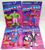 Marvel Super Heroes Lot of 4 Bend-Ems Poseable Set JusToys NRFP