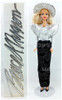 OOAK Bruce A. Nygren Barbie Doll Black & Silver Dress Blonde Hair