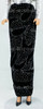 OOAK Bruce A. Nygren Barbie Doll Black & Silver Dress Blonde Hair