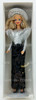 OOAK Bruce A. Nygren Barbie Doll Black & Silver Dress Blonde Hair