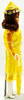 Barbie Vintage 1960s Marlo Flip TNT Twist 'n Turn Doll W/ Yellow Raincoat Set