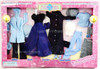 The Fashion Window Mix & Match Corduroy Fleece Blue Fashion For 11.5" Dolls NRFB