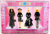 The Fashion Window Mix & Match Chevron Leather Black Fashion For 11.5" Dolls NEW