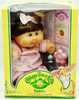 Cabbage Patch Kids Babies Brown Hair Blue Eyes Doll Play Along 2005 NEW