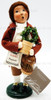 Byers' Choice Williamsburg Caroler To Market We Go Boy With Bird Cage 10" Figure