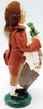 Byers' Choice Williamsburg Caroler To Market We Go Boy With Bird Cage 10" Figure