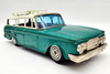 Vintage Rambler Tin Toy Car with Friction Motor Station Wagon Made in Japan USED
