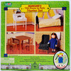 Madeline's Old House in Paris Starter Dollhouse Furniture Playset 2000 Eden NRFB