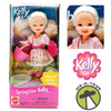 Kelly Doll Springtime w/ Basket & Pretty Pink Flowered Dress 2000 Mattel 28039