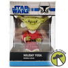 Star Wars Yoda Holiday Mini Wacky Wobbler Bobble-head Figure 2008 Funko 08390