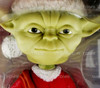 Star Wars Yoda Holiday Mini Wacky Wobbler Bobble-head Figure 2008 Funko 08390