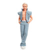 Barbie The Movie Collectible Ken Doll Wearing All-Denim Matching Set
