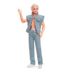 Barbie The Movie Collectible Ken Doll Wearing All-Denim Matching Set