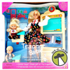 Teacher Barbie Doll Set Recalled Edition All Blonde 1995 Mattel 13914