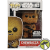 Star Wars Chewbacca Flocked Funko POP! Vinyl Bobble-Head Toy No. 63 NEW