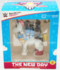 WWE The New Day Figurine Big E, Kofi Kingston & Xavier Woods Loot Crate 2016 NEW