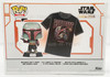 Star Wars Boba Fett Figure With XL T-Shirt Funko Pop! Tees #462 NRFB