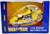 Road & Track 1/18 Scale Yellow Indian Motorcycle Die Cast Replica Maisto NRFP