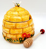 Muffy Vanderbear Honey Jar Muffy Size A Taste O' Honey Porcelain Beehive NEW