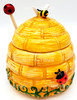 Muffy Vanderbear Honey Jar Muffy Size A Taste O' Honey Porcelain Beehive NEW
