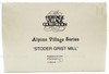 Department 56 Stoder Grist Mill Alpine Village Series 59536