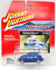 Johnny Lightning Volkswagen 1966 Beetle Blue Die-Cast Toy Car 2002 NRFP