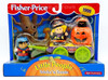 Little People Fisher Price Little People Tricks 'n Treats 1999 Collectible Set #72734 NRFP