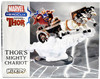 Thor's Mighty Chariot Marvel Heroclix Hammer of Thor Figure 2009 Wiz Kids NRFB