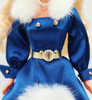 Barbie Special Occasion Barbie Doll in Blue Gown w/ Fur No Box 1996 Mattel #15831
