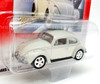 Johnny Lightning Volkswagen White 1966 Beetle Die-Cast Toy Car 2002 NRFP
