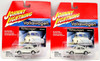 Johnny Lightning Volkswagen White 1966 Beetle Lot of 2 Die-Cast 2002 NRFP