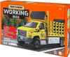 Matchbox Working Rigs 4-Pack, Set of 4 Toy Construction Trucks & Equipment