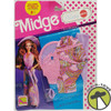 Barbie Midge Wedding Fashions Pink Paisley Honeymoon Set Barbie1990 Mattel #9633 NRFP