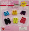 Barbie Skipper, Kelly, Stacie Little Extras Shoes 6 Pair Set 2001 Mattel 67036 NRFP