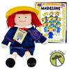 Madeline in School Outfit 19-inch Plush Storybook Character Eden DIC 1996 NWT