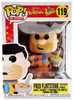 The Flintstones Funko Pop! Ad Icons Fruity Pebbles Fred Flintstone with Cereal Vinyl Figure