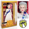 Barbie Signature Queen Elizabeth II Platinum Jubilee Doll 2021 Mattel HCB96