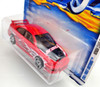 Hot Wheels Honda Civic SI Red and White Racing 2001 First Editions Mattel NRFP