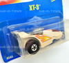 Hot Wheels XT-3 Collector No. 230 White & Flames Mattel 1992 Vehicle NRFP