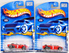 Hot Wheels Lot of 2 Ferrari 156 Red #2 Racing 2001 First Editions Mattel NRFP