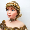 Zoey Fabulous Flapper Rustie Porcelain Doll 1999 DOTY With Matching Stand USED
