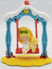 Strawberry Shortcake Mini Butter Cookie & Jelly Bear on a Swing 1983 Kenner USED