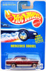 Hot Wheels Mercedes 380 SEL Burgundy Die Cast Vehicle Mattel 1991 NRFP