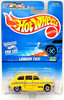 Hot Wheels London Taxi British Cab Service Yellow Die-Cast Vehicle 1996 NRFP