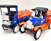 Set of 2 ERTL Gulf Gasoline Brand 1918 Ford & 1910 Mack Tanker Coin Banks NEW