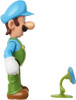 Nintendo Super Mario Nintendo Collectible Ice Luigi 4" Poseable Articulated Figure
